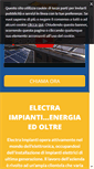 Mobile Screenshot of electraimpiantisrl.com